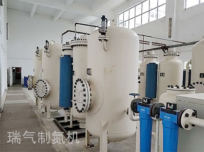 瑞气发往浙江的100立方制氮机调试成功
